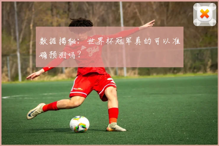 数据揭秘：世界杯冠军真的可以准确预测吗？