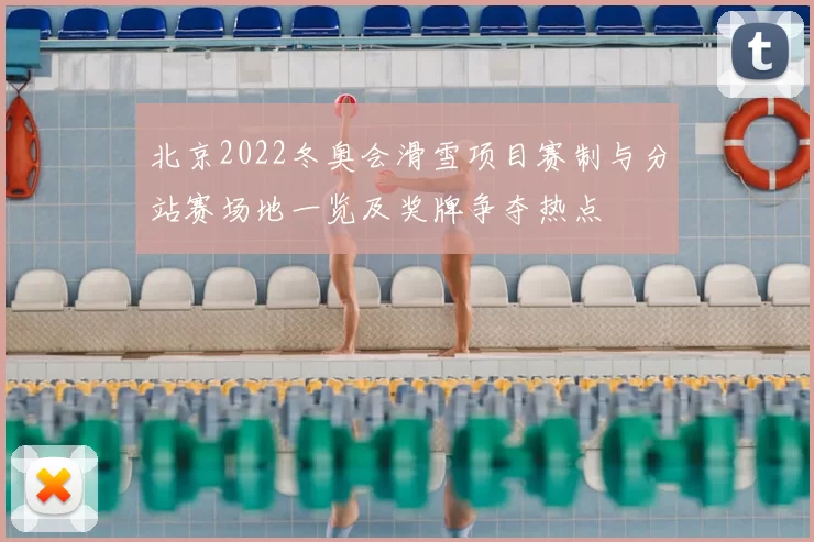 北京2022冬奥会滑雪项目赛制与分站赛场地一览及奖牌争夺热点